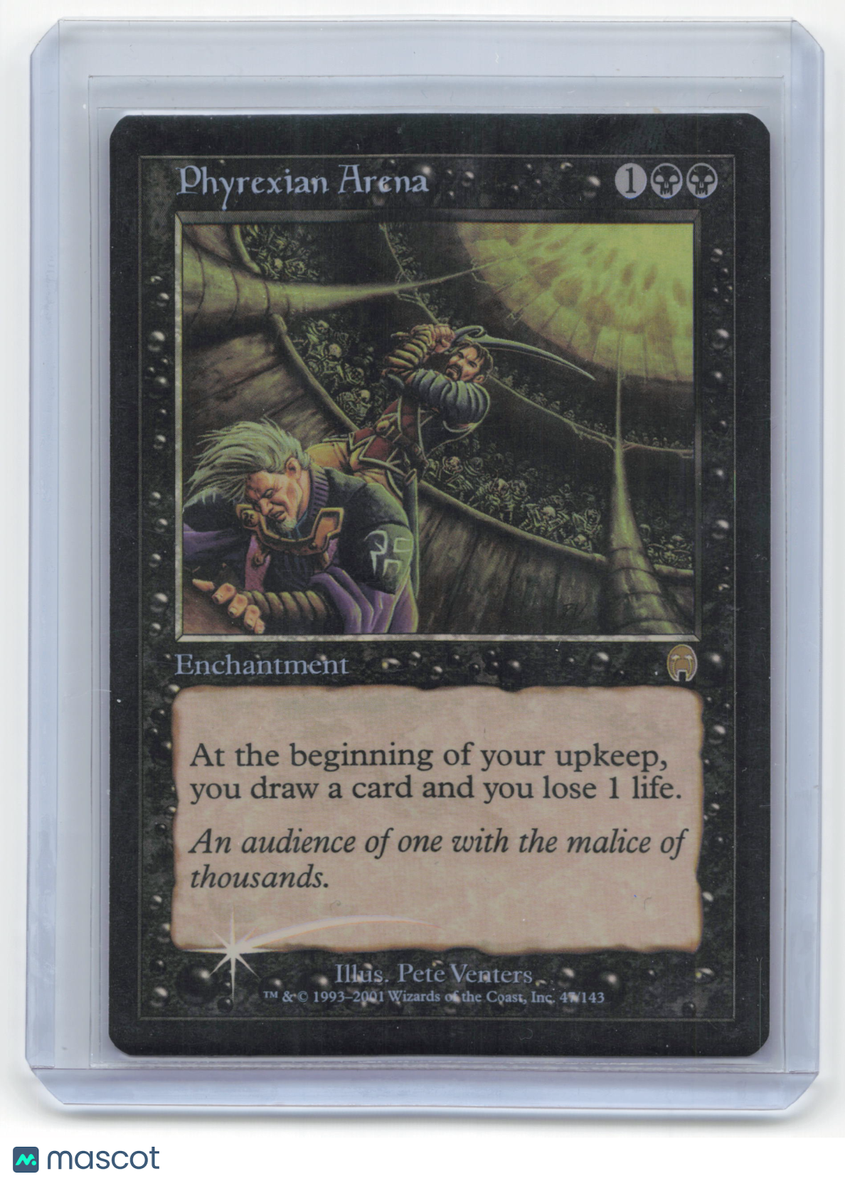 2001 Magic: The Gathering Phyrexian Arena Apocalypse #47/143 Foil Mod Played - Papa Joey's Collectibles