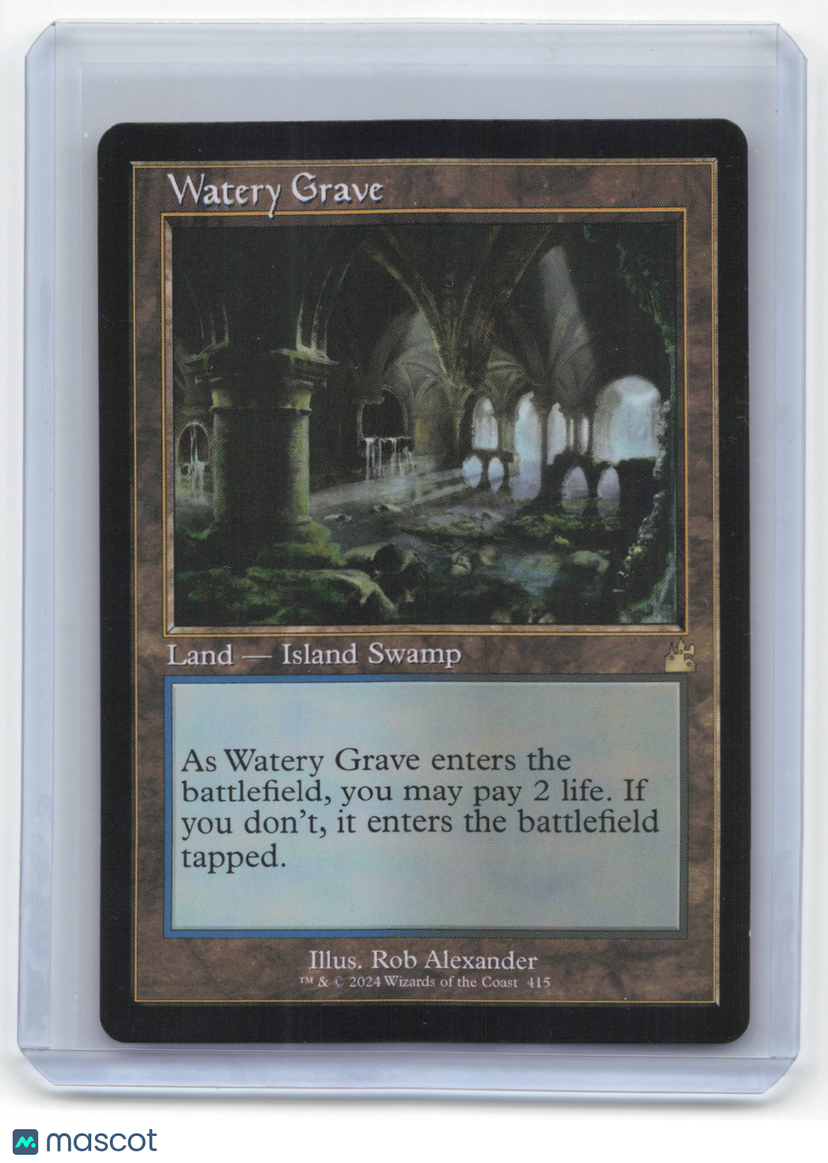 2024 Magic: The Gathering Watery Grave Ravnica Remastered #415 (Retro Frame) NM - Papa Joey's Collectibles