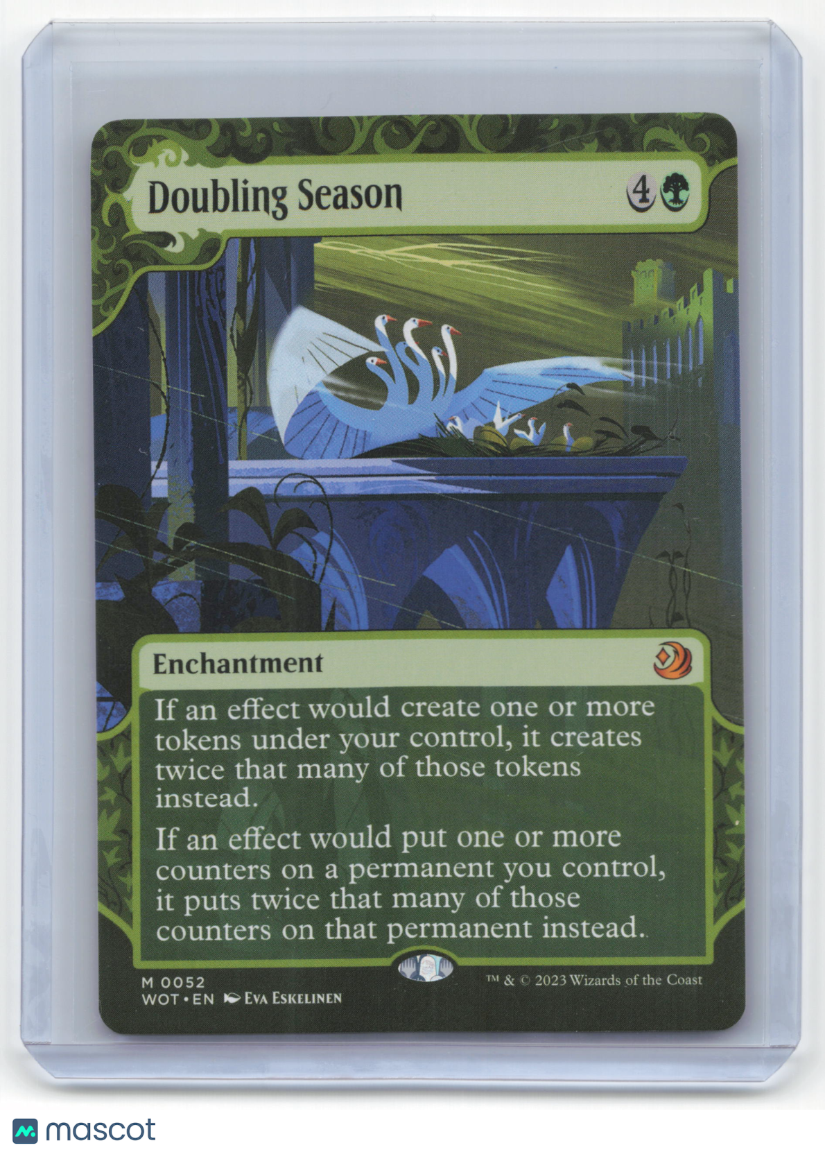2023 Magic: The Gathering Doubling Season WOT #0052 Foil Near Mint - Papa Joey's Collectibles