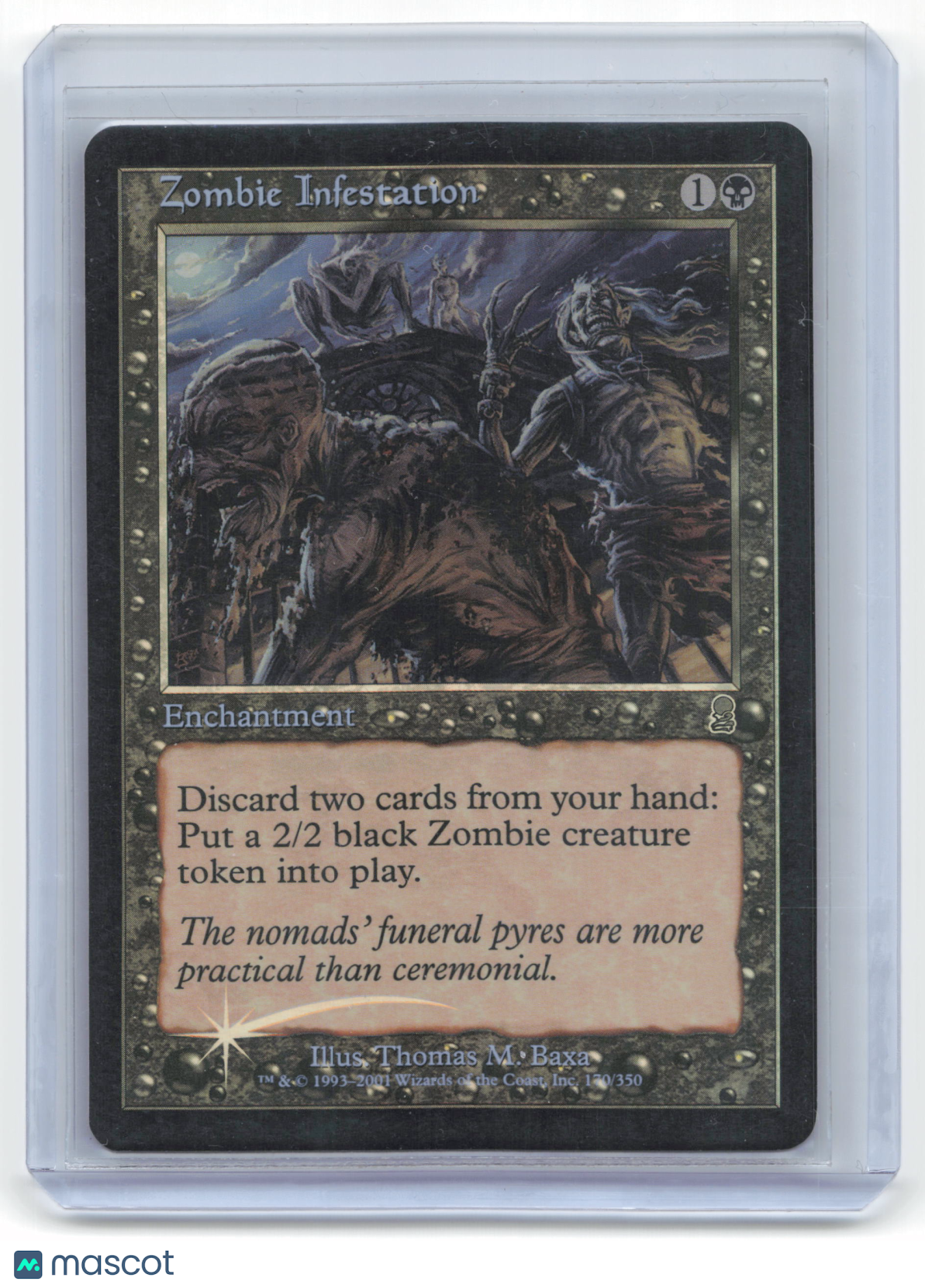 2001 Magic: The Gathering Zombie Infestation Odyssey #159/350 Near Mint - Papa Joey's Collectibles