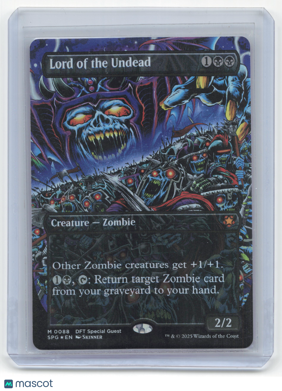 2025 Magic: The Gathering Lord of the Undead DFT: SPG #0088 Foil (Borderless) NM - Papa Joey's Collectibles