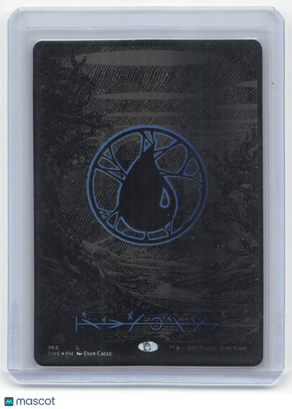 2021 Magic: The Gathering Island ONE #366 Oilslick Raised Foil Near Mint