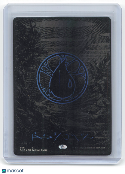 2023 Magic: The Gathering Island ONE #366 Oilslick Raised Foil Near Mint