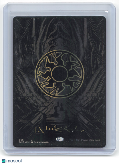 2023 Magic: The Gathering Plains ONE #365 Oilslick Raised Foil Near Mint