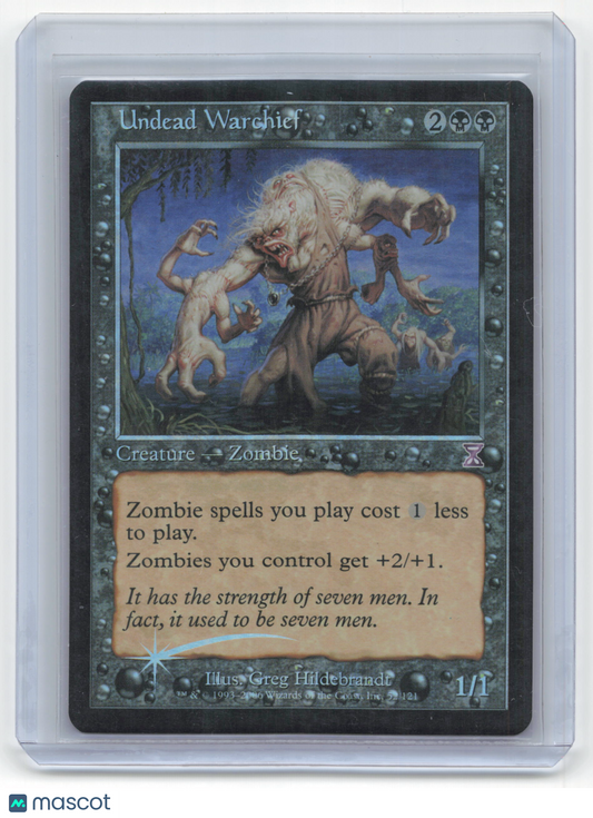 2020 Magic: The Gathering Undead Warchief The List #52/121 Foil Near Mint - Papa Joey's Collectibles