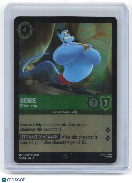 2025 Lorcana Genie - Of the Lamp Fabled #76/204 Super Rare NM - Papa Joey's Collectibles