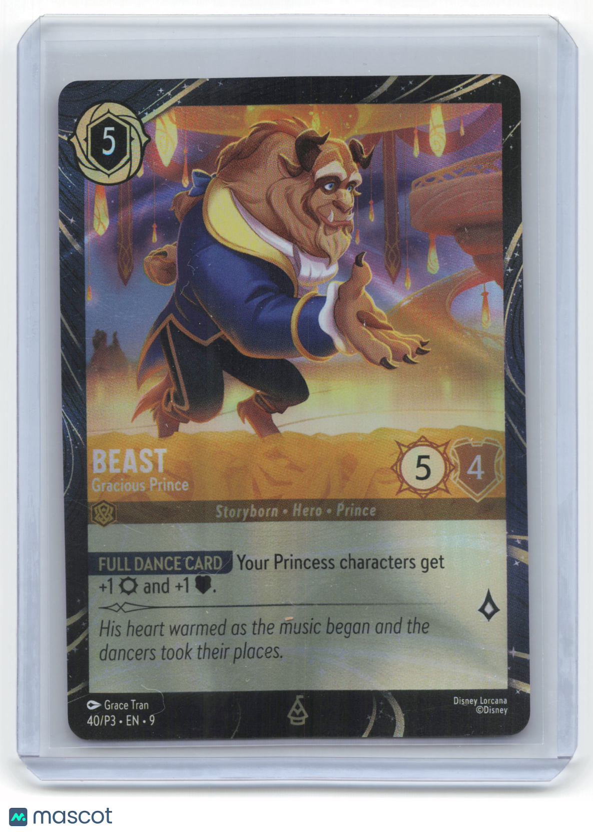 2025 Lorcana Beast - Gracious Prince Promo Set 3 #40/P3 Promo NM - Papa Joey's Collectibles