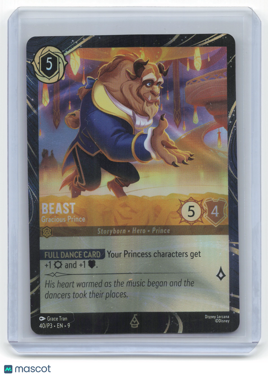 2025 Lorcana Beast - Gracious Prince Promo Set 3 #40/P3 Promo NM - Papa Joey's Collectibles