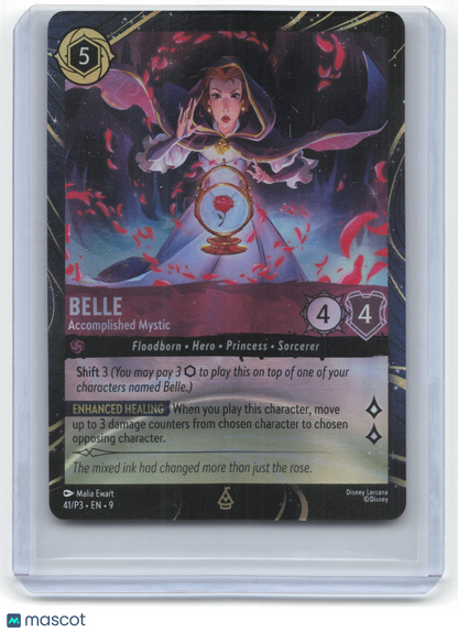 2025 Lorcana—Belle - Accomplished Mystic #41/P3 Promo Set 3— Promo NM