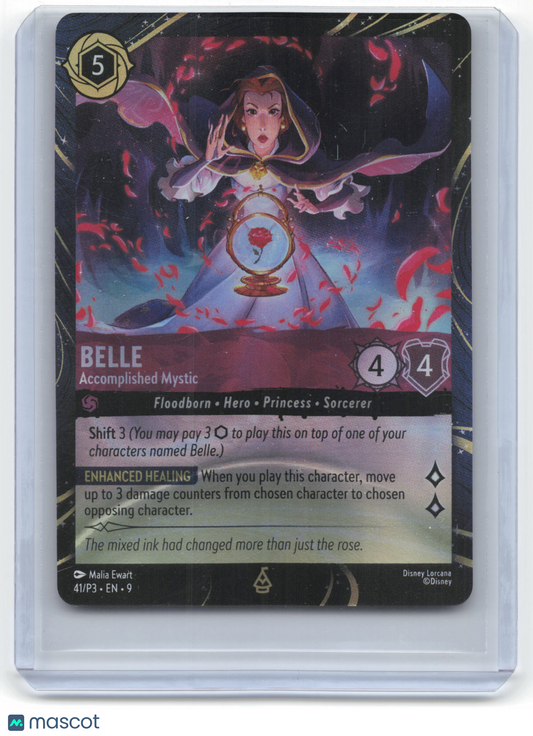 2025 Lorcana—Belle - Accomplished Mystic #41/P3 Promo Set 3— Promo NM