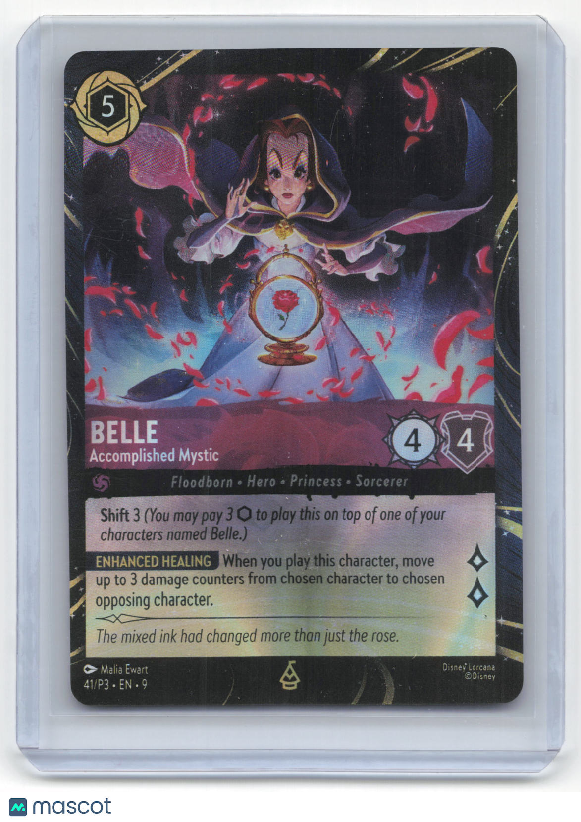 2025 Lorcana Belle - Accomplished Mystic Promo Set 3 #41/P3 Promo NM - Papa Joey's Collectibles