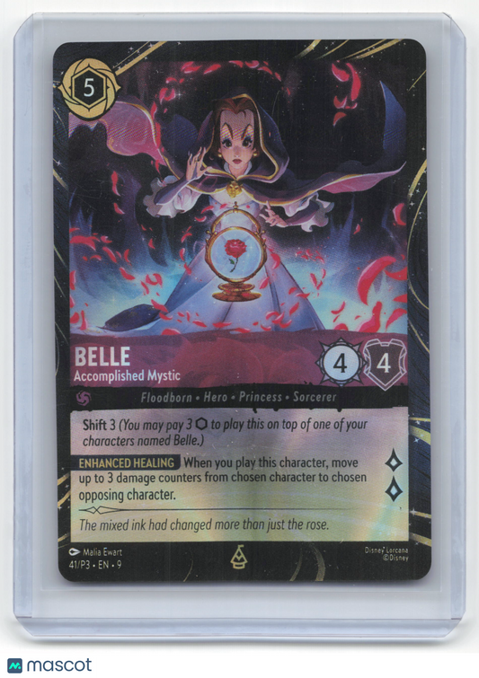2025 Lorcana Belle - Accomplished Mystic Promo Set 3 #41/P3 Promo NM - Papa Joey's Collectibles