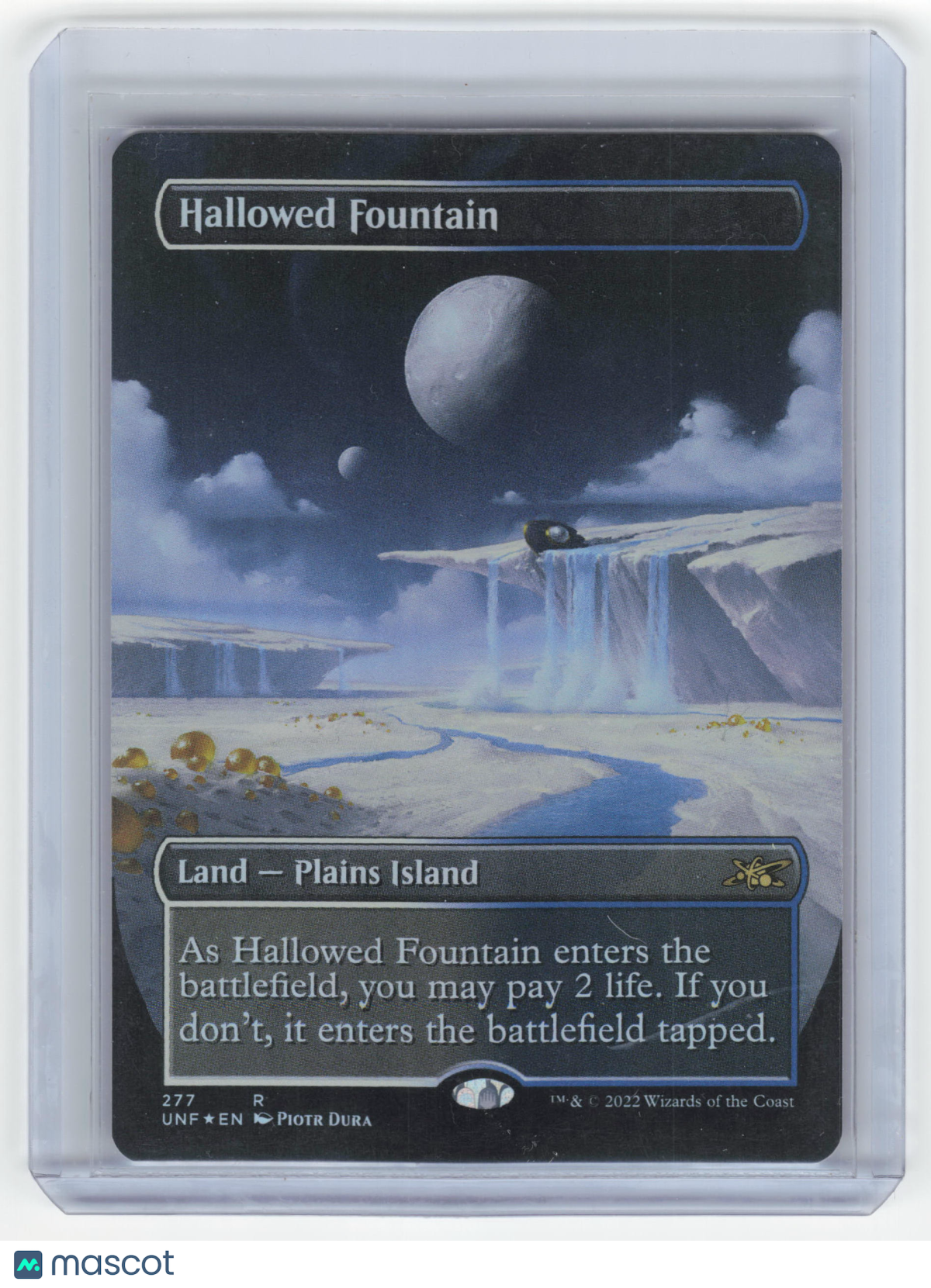 2022 Magic: The Gathering Hallowed Fountain Unfinity Rare Galaxyfoil #277 NM - Papa Joey's Collectibles