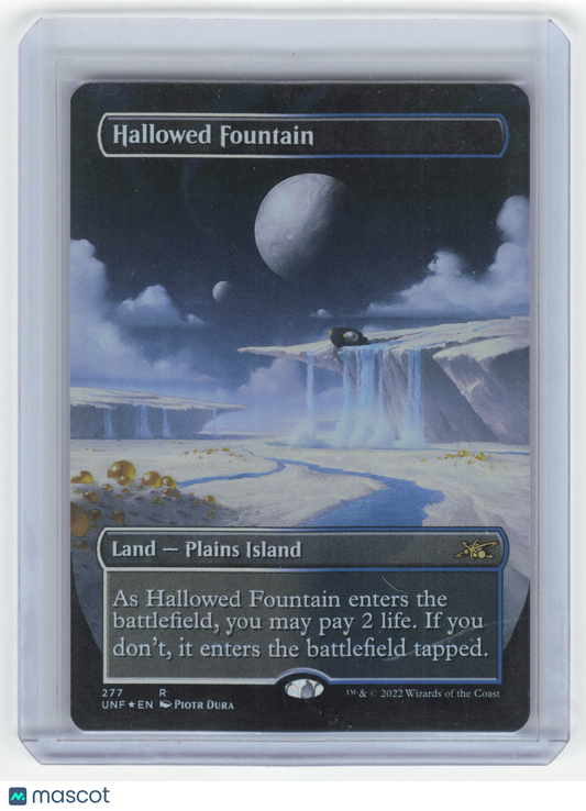 2022 Magic: The Gathering Hallowed Fountain Unfinity Rare Galaxyfoil #277 NM - Papa Joey's Collectibles