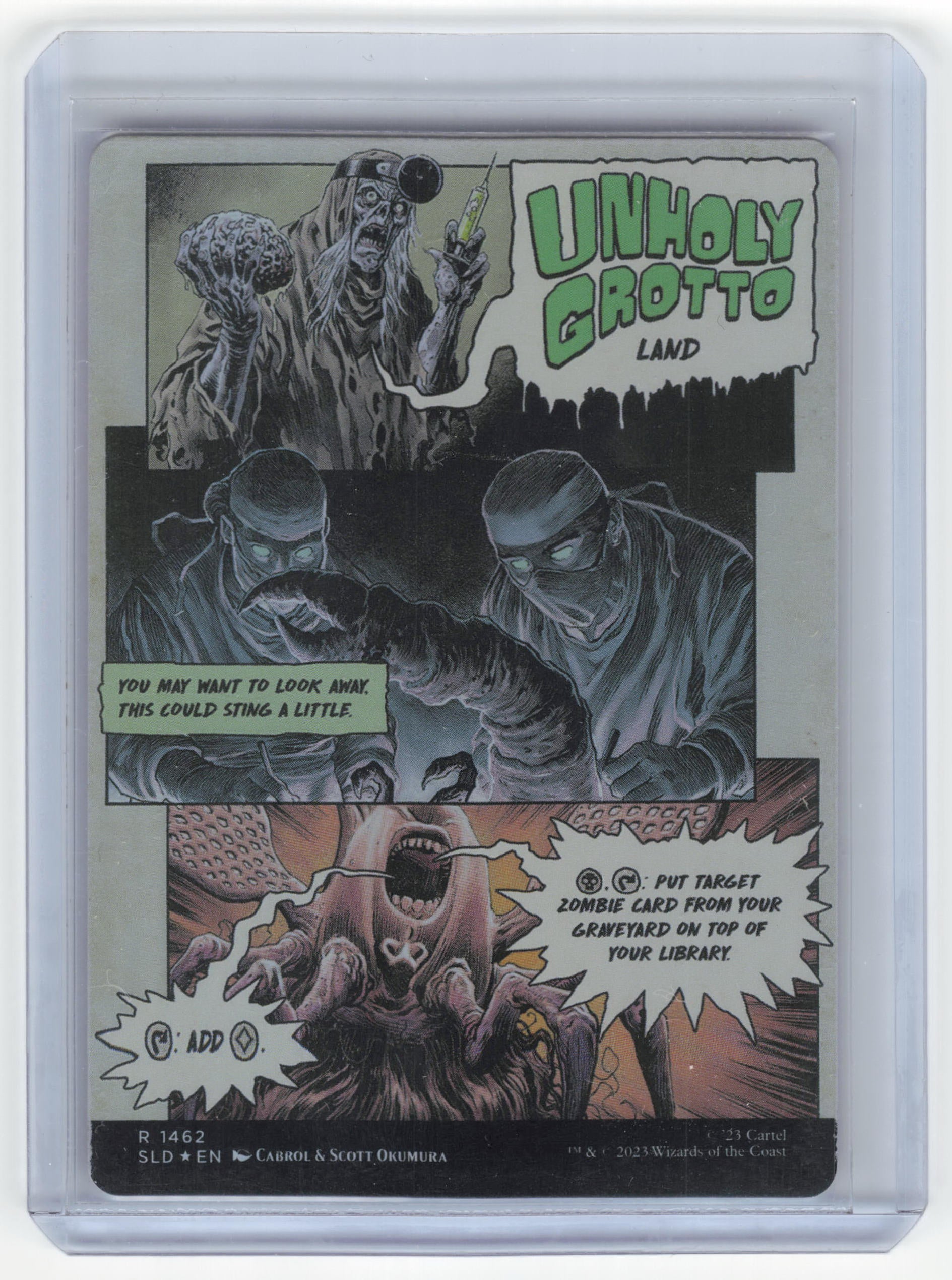 2023 Magic: The Gathering Unholy Grotto Secret Lair Drop Foil #1462 NM - Papa Joey's Collectibles