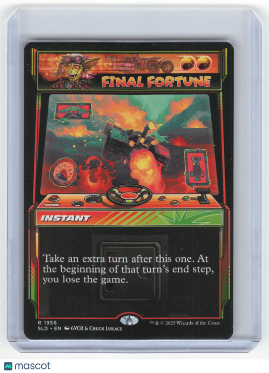 2025 Magic: The Gathering Final Fortune Secret Lair Drop Rare Regular #1956 NM - Papa Joey's Collectibles