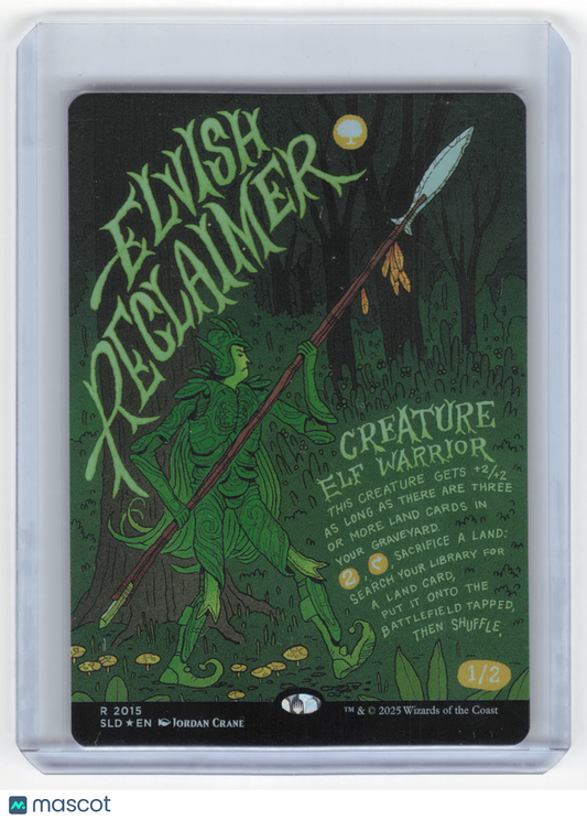 2025 Magic: The Gathering Elvish Reclaimer Secret Lair Drop Rare Foil #2015 NM - Papa Joey's Collectibles