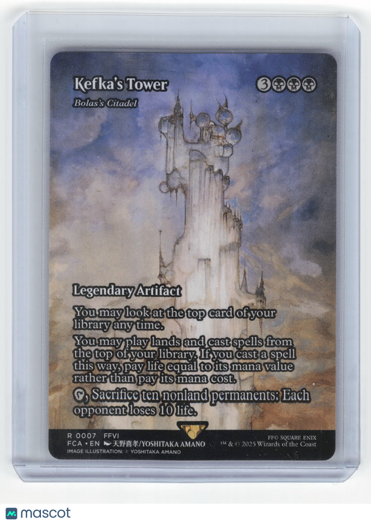 2025 MTG Kefka's Tower FF: Through the Ages Rare Regular #0007 Full Art - Papa Joey's Collectibles