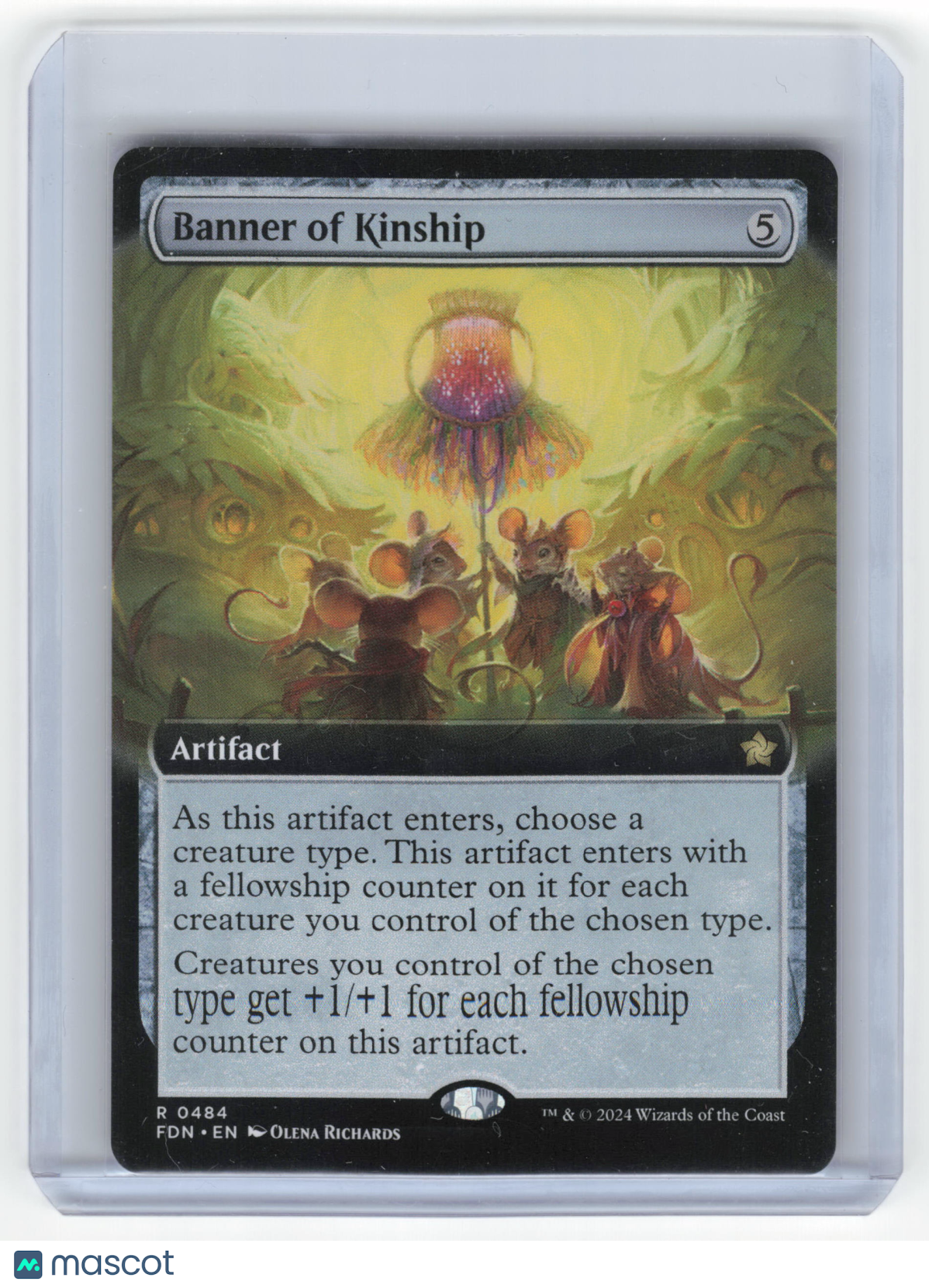 2024 MTG Banner of Kinship Foundations Rare Regular #0484 Borderless