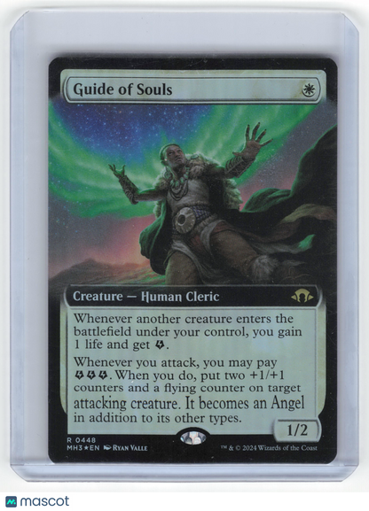 2024 MTG Guide of Souls Modern Horizons 3 Rare Foil #0448 Borderless