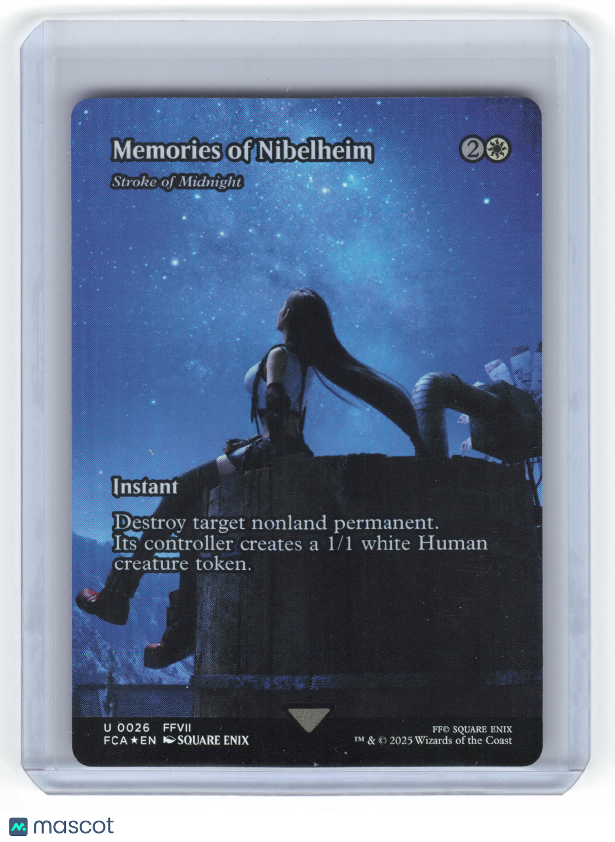 2025 MTG Memories of Nibelheim FF: Through the Ages Uncommon Foil #0026 Full Art