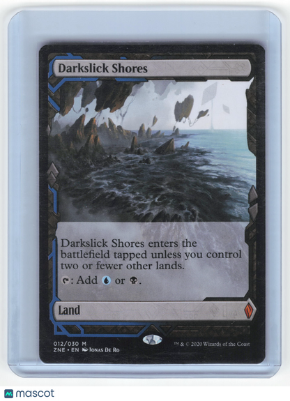 2020 Magic: The Gathering—Darkslick Shores #012/030 Zendikar Rising— Regular