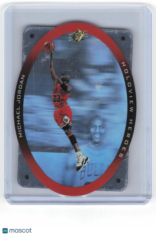 1996-97 Upper Deck SPx Holoview Heroes Basketball Michael Jordan [Poor] #H1