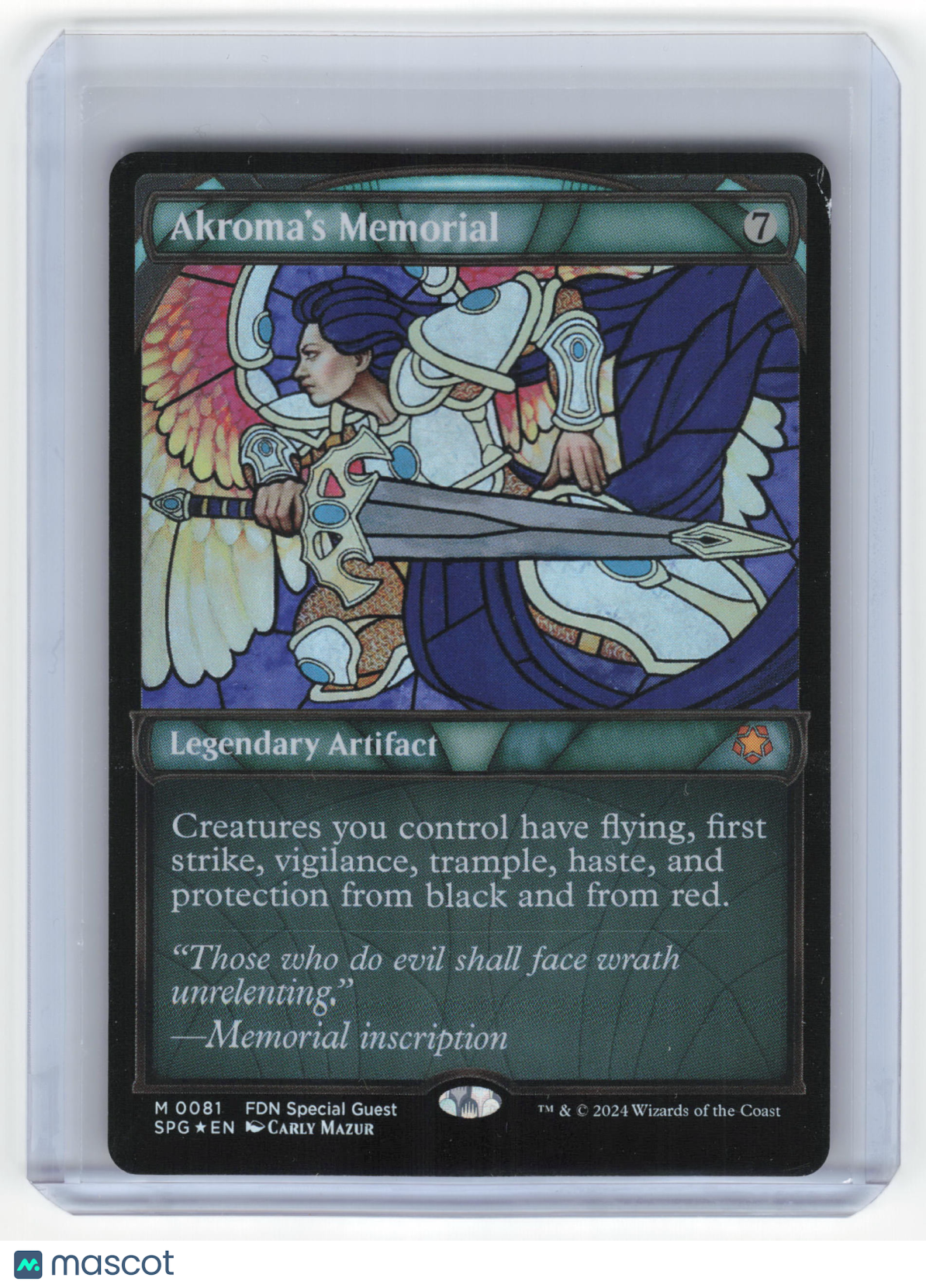 2024 Magic: The Gathering Akroma's Memorial SPG Mythic Foil #81 (Showcase) NM - Papa Joey's Collectibles