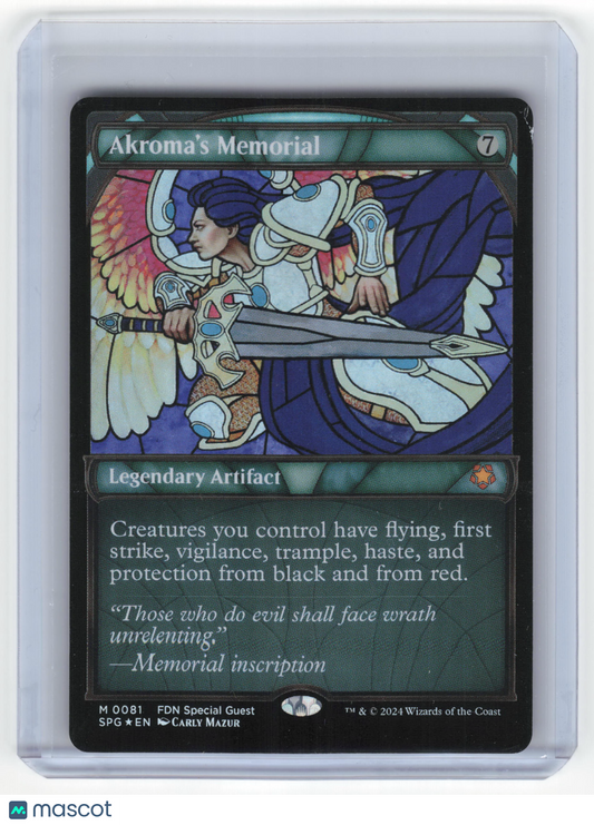 2024 Magic: The Gathering Akroma's Memorial SPG Mythic Foil #81 (Showcase) NM - Papa Joey's Collectibles