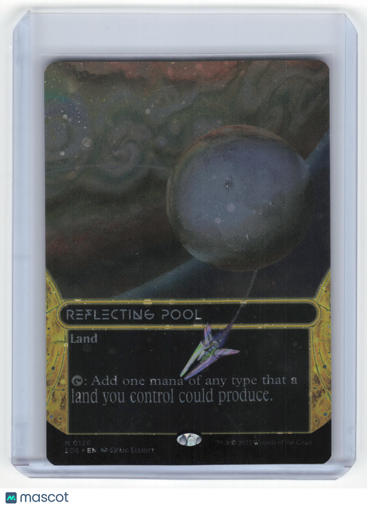 Magic: The Gathering Reflecting Pool EOS Mythic Galaxy Foil #126 (Borderless) NM - Papa Joey's Collectibles
