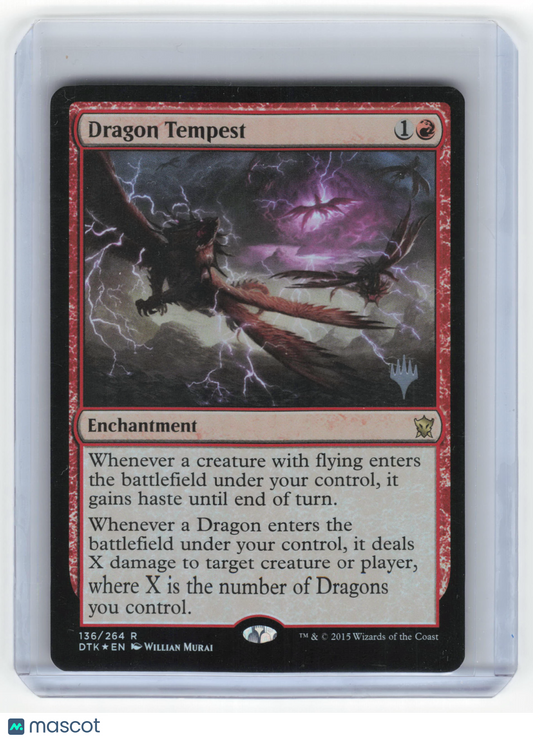 2015 Magic: The Gathering Dragon Tempest Dragons of Tarkir Rare Foil #136/264 NM - Papa Joey's Collectibles