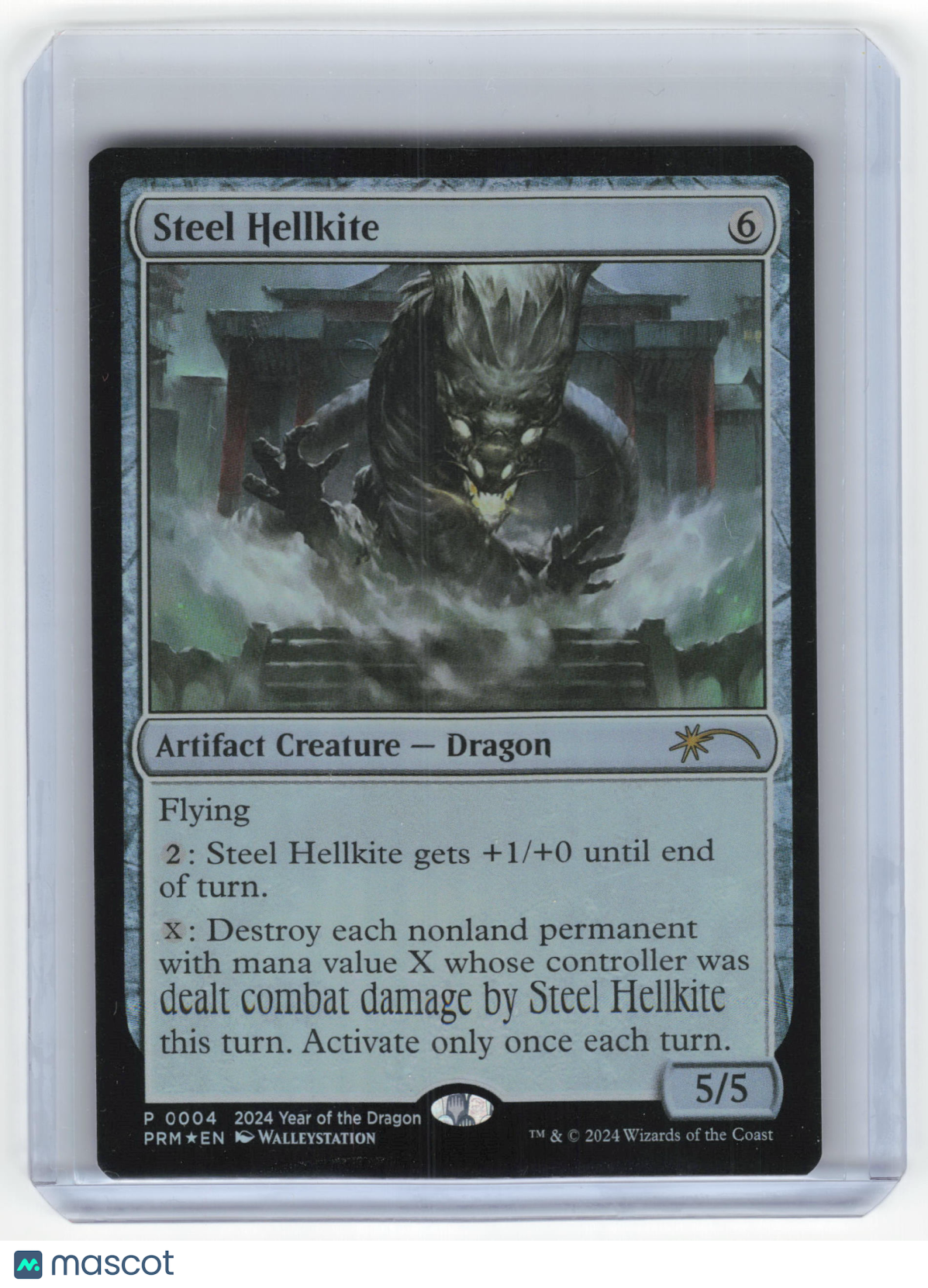 Magic: The Gathering Steel Hellkite Year of the Dragon 2024 SSP Foil #4 NM - Papa Joey's Collectibles