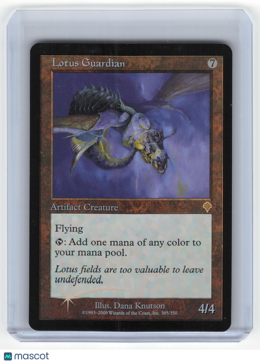 2000 Magic: The Gathering Lotus Guardian Invasion Rare Foil #305/350 Near Mint - Papa Joey's Collectibles