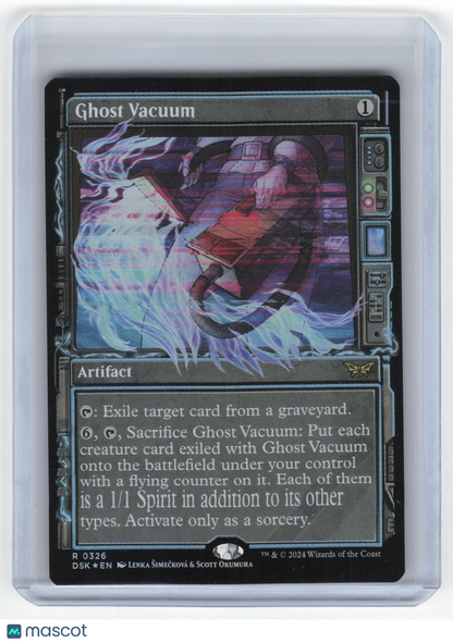 2024 Magic: The Gathering Ghost Vacuum Duskmourn: House of Horror Rare #0326
