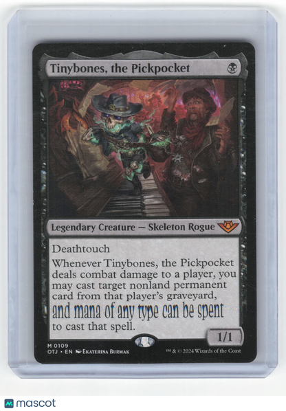 2024 MTG Tinybones, the Pickpocket Outlaws of Thunder Junction Mythic #0109