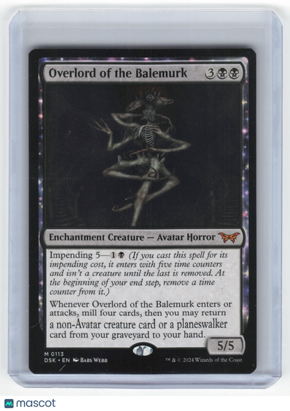 2024 Magic: The Gathering—Overlord of the Balemurk #0113 DSK—Mythic Non-Foil