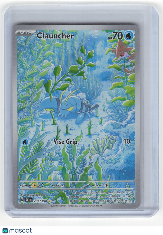 2023 Pokemon Clauncher Scarlet & Violet Illustration Rare Foil #205/198
