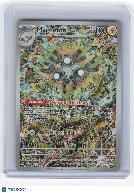 2024 Pokemon Magneton SVP EN Black Star Promo Holo #159