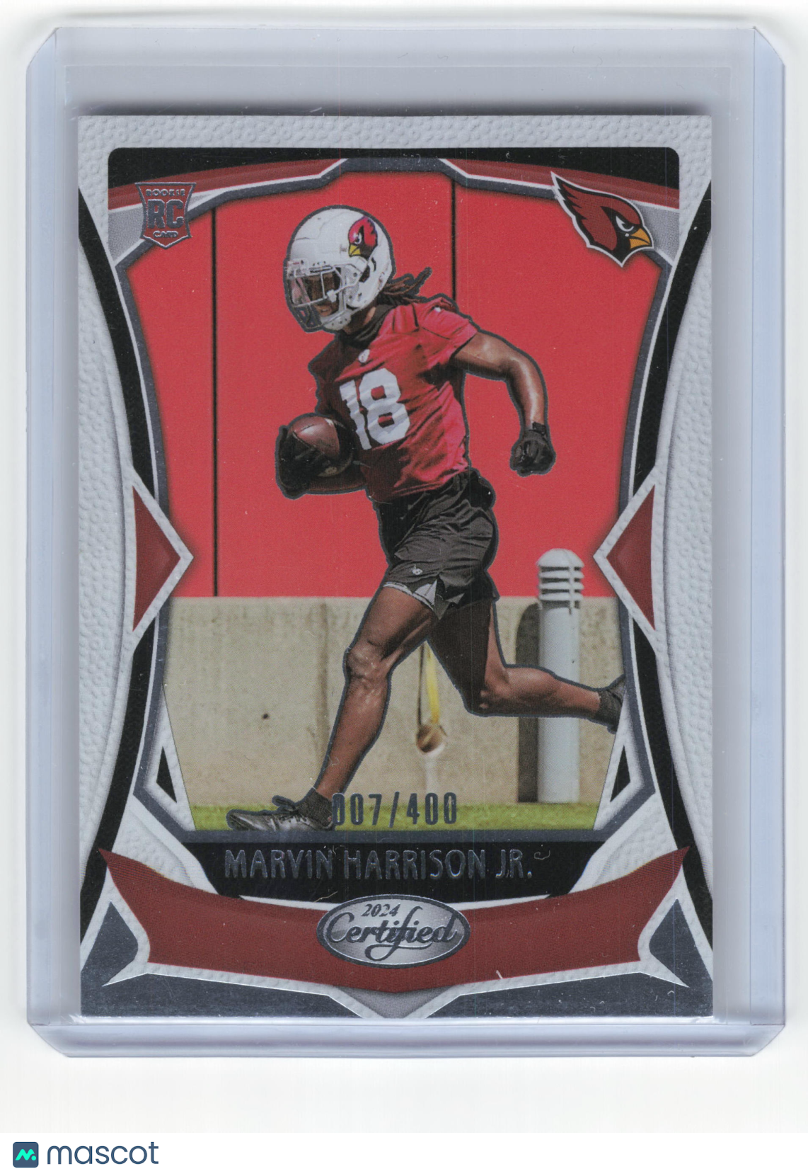 2024 Panini Certified Football Marvin Harrison Jr. RC 007/400 #104 Near Mint