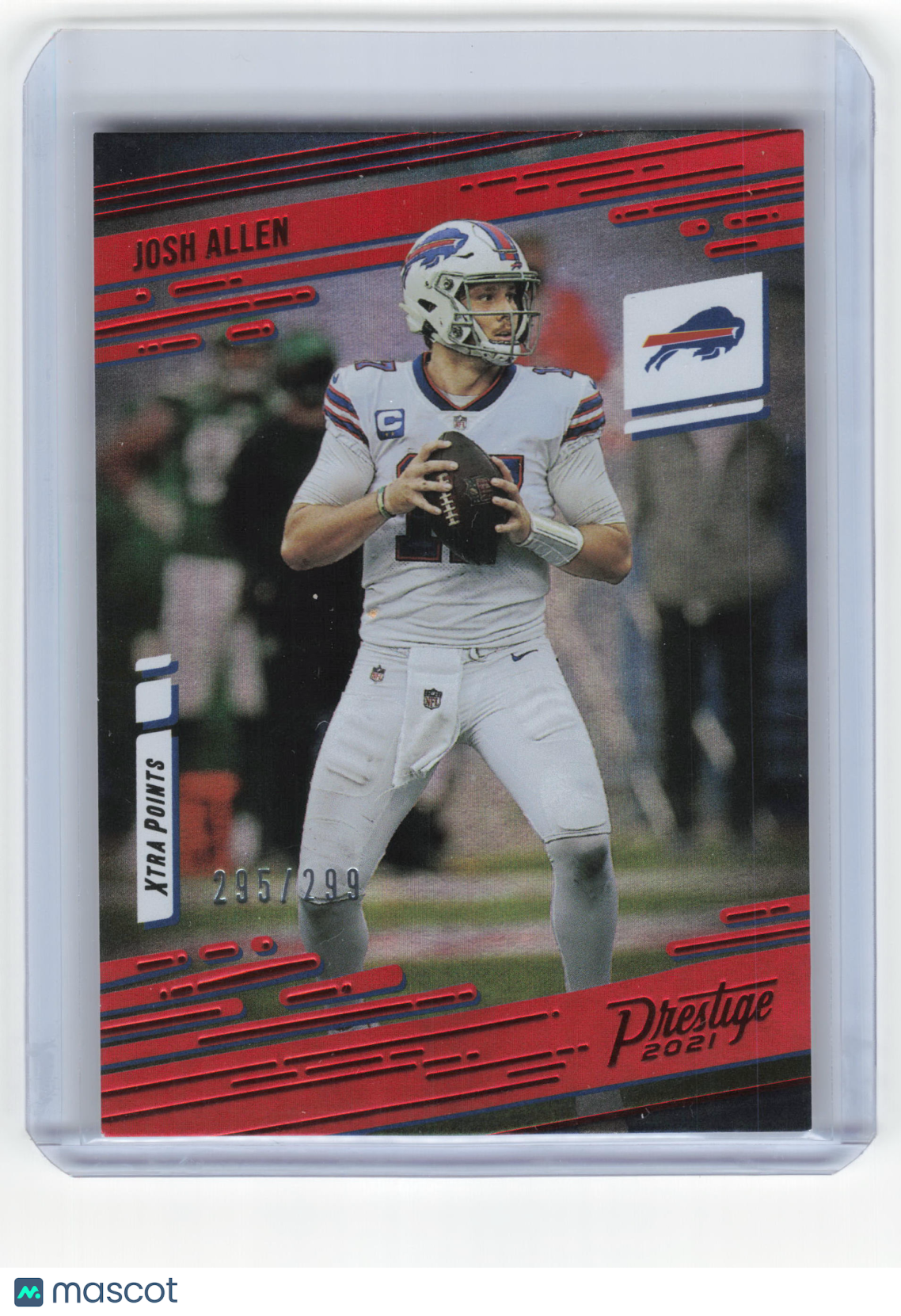 2021 Panini Prestige Xtra Points Football Josh Allen 295/299 Red #16 Near Mint