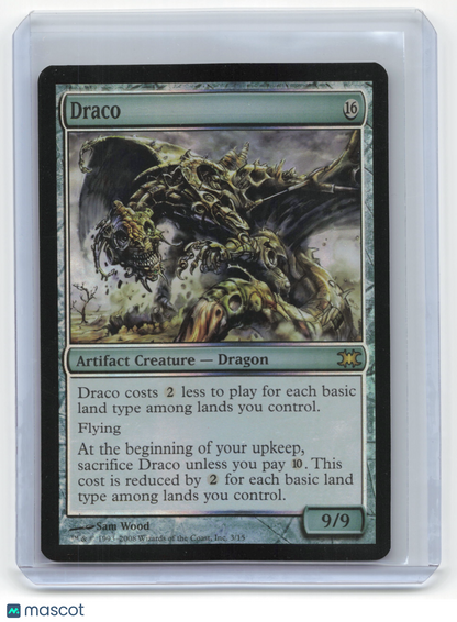 2008 Magic: The Gathering—Draco #3/15 From the Vault: Dragons—Rare Foil