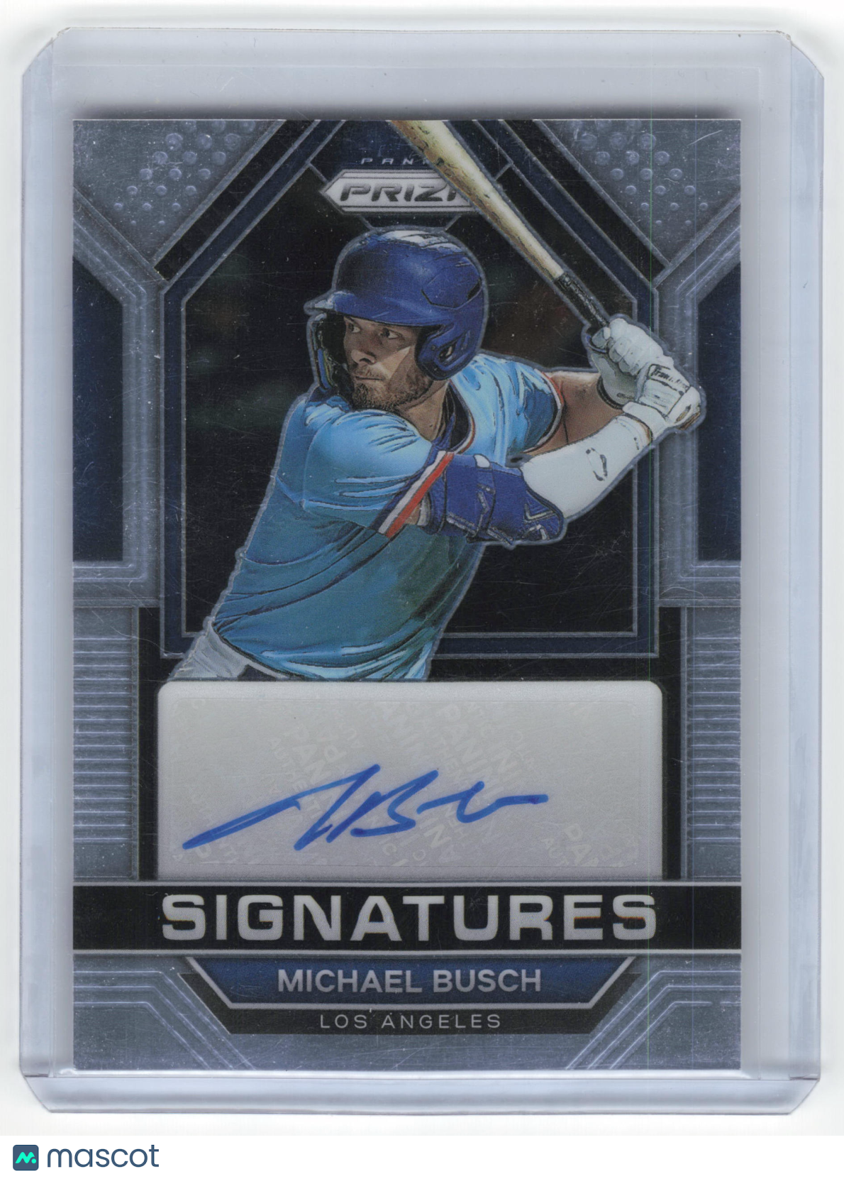 2023 Panini Prizm Signatures Baseball Michael Busch Autograph #SIG-MB Near Mint