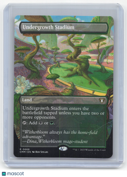 2023 MTG Undergrowth Stadium Commander Masters Rare Regular #666 Borderless