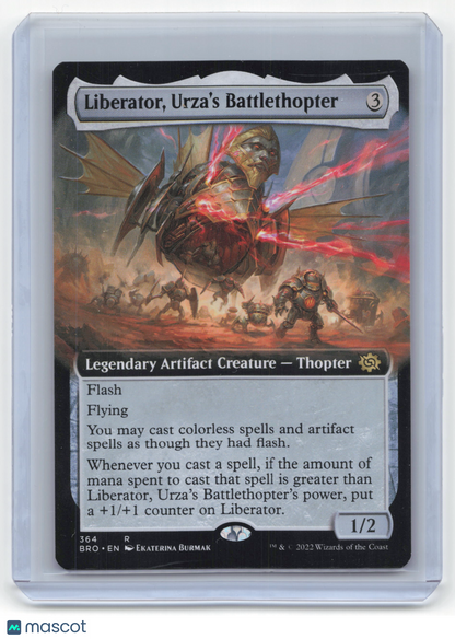 2022 MTG Liberator, Urza's Battlethopter The Brothers' War Rare #364 Borderless