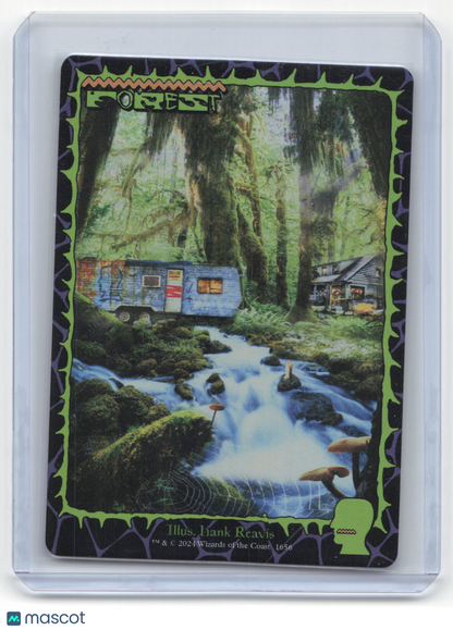 2024 Magic: The Gathering—Forest #1656 Secret Lair Drop—Rare Foil