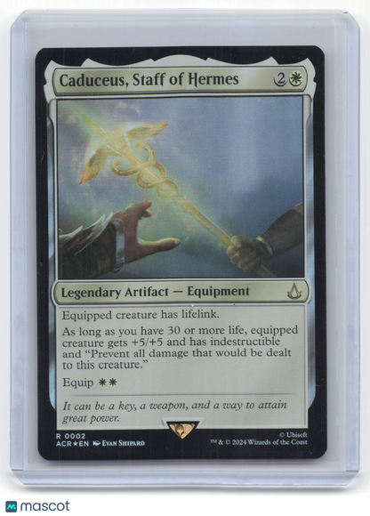 2024 Magic: The Gathering Caduceus, Staff of Hermes Assassin's Creed Foil #2