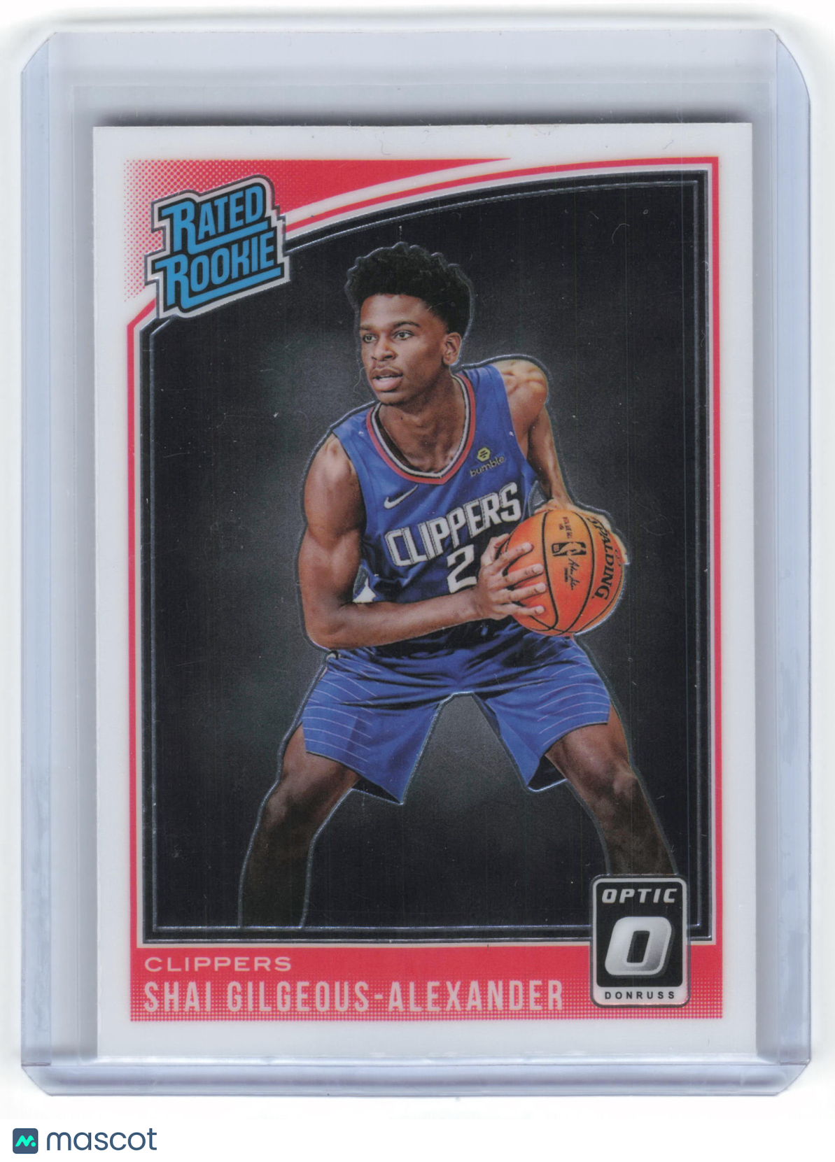 2018-19 Panini Donruss Optic Basketball Shai Gilgeous-Alexander Rookie #162 NM