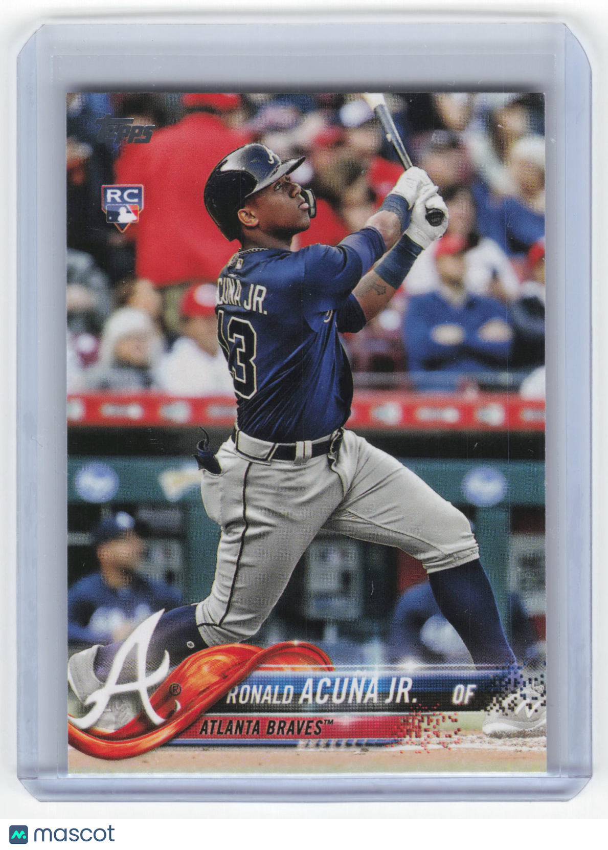 2018 Topps Update Series Baseball Ronald Acuña Jr. RC #US250 Near Mint