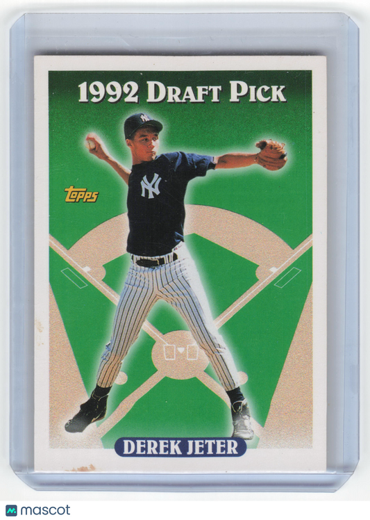 1993 Topps Baseball Derek Jeter #98 Excellent