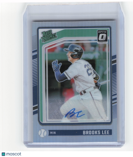 2024 Panini Donruss Optic Rated Prospect Brooks Lee Optic Signature #154 NM